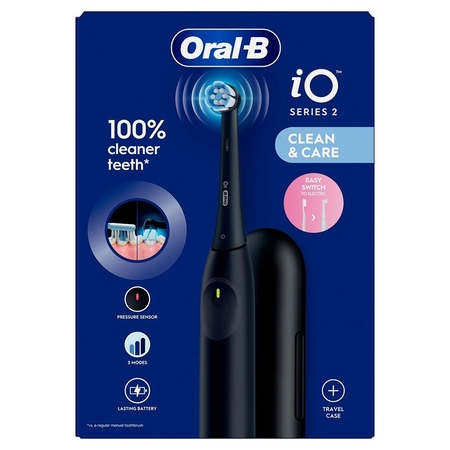 Зубна електрощітка Braun Oral-B iO Series 2 iOS2.1D9.2K Black Зображення