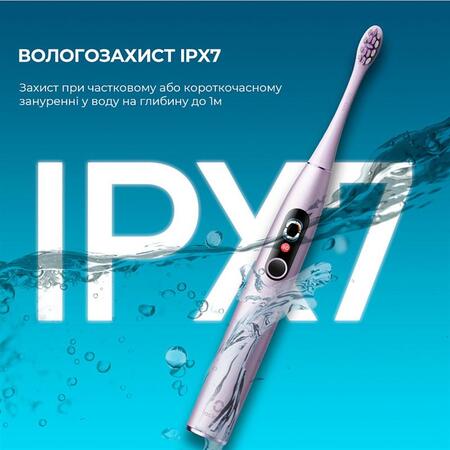 Розумна зубна електрощітка Oclean X Pro Digital Electric Toothbrush Purple (6970810553475) Зображення