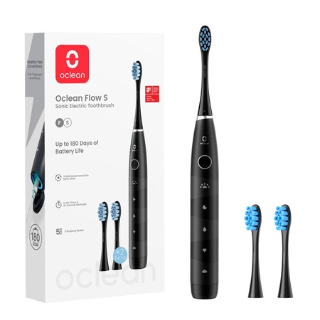 Розумна зубна електрощітка Oclean Flow S Electric Toothbrush Black (6970810557343) Зображення