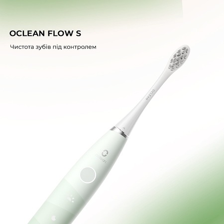 Розумна зубна електрощітка Oclean Flow S Electric Toothbrush Green (6970810557336) Зображення