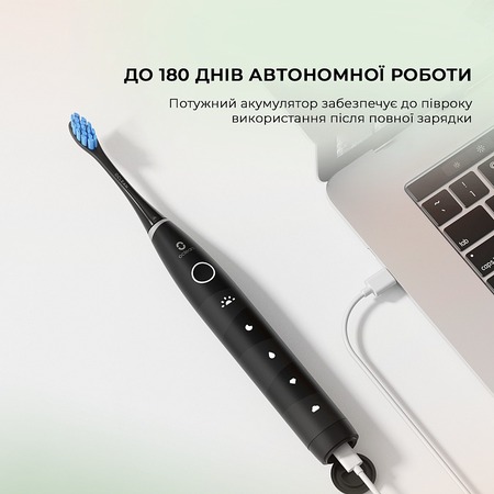 Розумна зубна електрощітка Oclean Flow S Electric Toothbrush Green (6970810557336) Зображення
