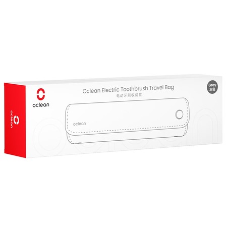 Дорожній футляр для зубної щітки Oclean Toothbrush Travel Case Grey New Soft (6970810553406) Зображення