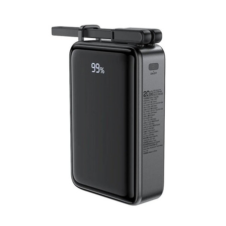 Універсальна мобільна батарея Acefast M14 20000mAh 22.5W Black (6974316283966) Зображення