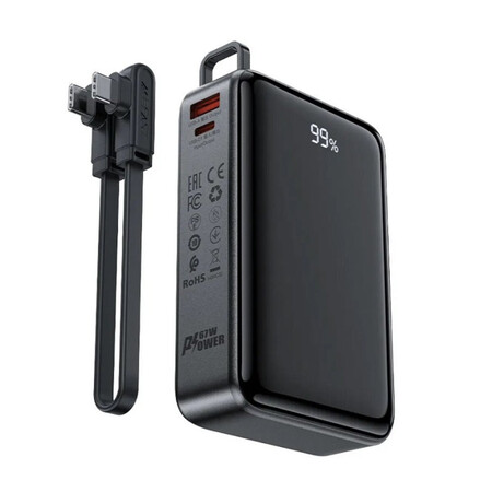 Універсальна мобільна батарея Acefast M14 20000mAh 22.5W Black (6974316283966) Зображення