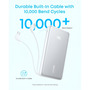 Універсальна мобільна батарея Anker Zolo 10000mAh 22.5W White (A110DH21) Зображення