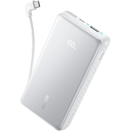 Універсальна мобільна батарея Anker Zolo 20000mAh 22.5W White (A110EH21) Зображення