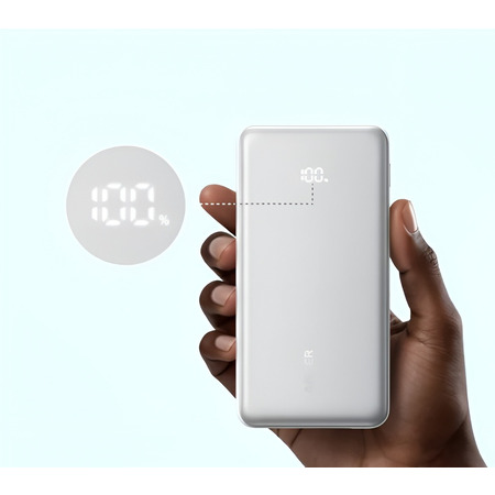 Універсальна мобільна батарея Anker Zolo 20000mAh 22.5W White (A110EH21) Зображення