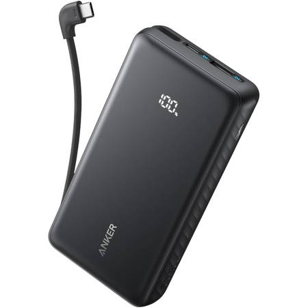 Універсальна мобільна батарея Anker Zolo 20000mAh 22.5W Black (A110EH11) Зображення