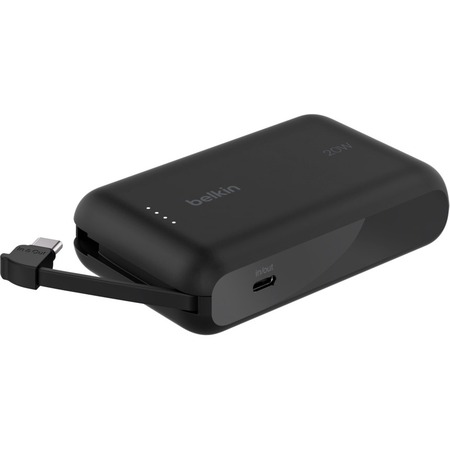 Універсальна мобільна батарея Belkin Power Bank 10000mAh 20W Black (BPB021HQBK) Зображення