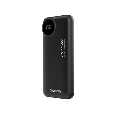 Універсальна мобільна батарея Choetech B791 10000mAh 22.5W Black Зображення