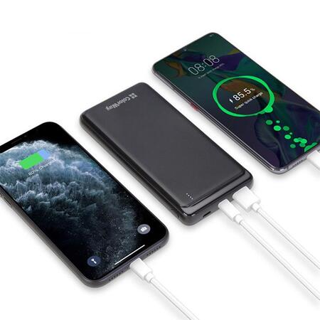 Універсальна мобільна батарея ColorWay Slim PD 10000mAh Black (CW-PB100LPG3BK-PD) Зображення