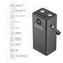 Універсальна мобільна батарея ColorWay Powerful 60000mAh Black (CW-PB600LPA5BK-PDD) Зображення