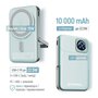 Універсальна мобільна батарея ColorWay 15W MagSafe & Watch Wireless 10000mAh Aquamarine (CW-PB100LPA2MT-WPDD) Зображення