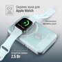 Універсальна мобільна батарея ColorWay 15W MagSafe & Watch Wireless 10000mAh Aquamarine (CW-PB100LPA2MT-WPDD) Зображення