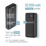 Універсальна мобільна батарея ColorWay Optimal Power 20000mAh Black (CW-PB200LPB5BK-PDD) Зображення