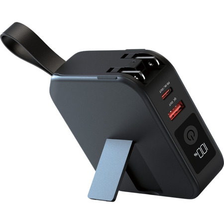 Універсальна мобільна батарея Energizer Magnetic Wireless QM10001AC 10000mAh 20W Black Зображення