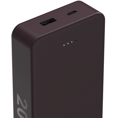 Універсальна мобільна батарея Hama 20000mAh 15W Plum (00201715) Зображення