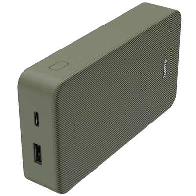 Універсальна мобільна батарея Hama 20000mAh 15W Green (00201716) Зображення