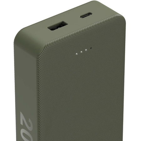 Універсальна мобільна батарея Hama 20000mAh 15W Green (00201716) Зображення