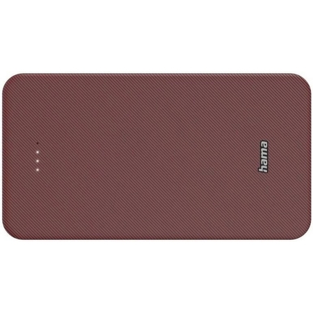 Універсальна мобільна батарея Hama 20000mAh 15W Red (00201717) Зображення