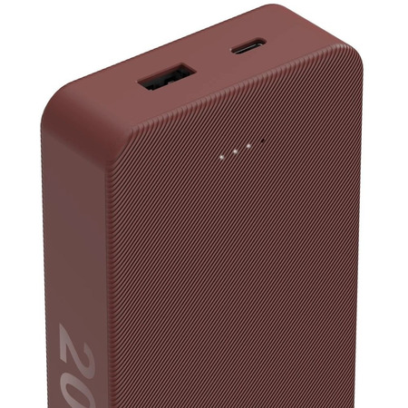 Універсальна мобільна батарея Hama 20000mAh 15W Red (00201717) Зображення