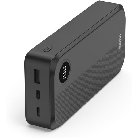 Універсальна мобільна батарея Hama 20000mAh 15W Black (00201755) Зображення