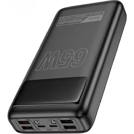 Універсальна мобільна батарея Hoco DB81 Apollo 65W 30000mAh Black (6942007637749) Зображення