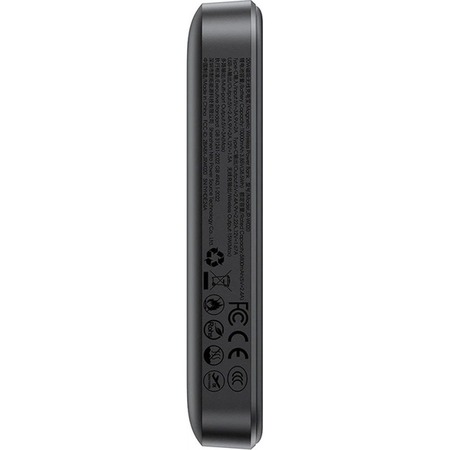 Універсальна мобільна батарея Joyroom Magnetic Wireless JR-W020 10000mAh 20W Black (6941237118455) Зображення