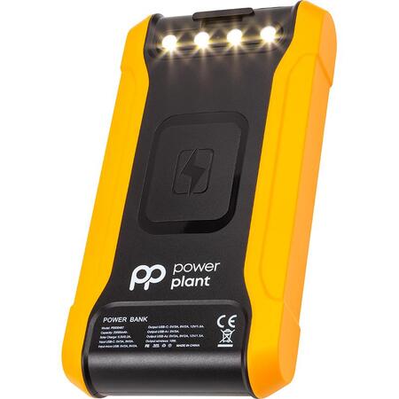 Універсальна мобільна батарея PowerPlant 20000mAh, Wireless, Solar panel (PB930487) Зображення