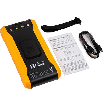 Універсальна мобільна батарея PowerPlant 20000mAh, Wireless, Solar panel (PB930487) Зображення