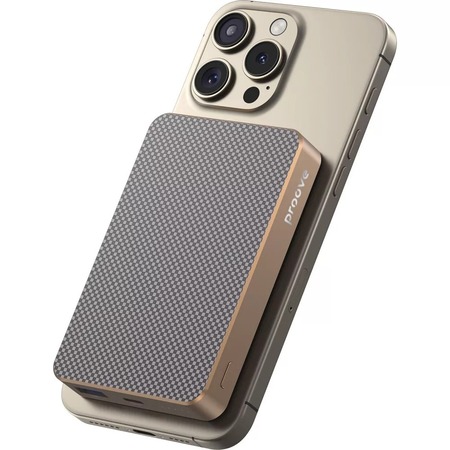 Універсальна мобільна батарея Proove Carbon Slim 22.5W 10000mAh Sunflare (PBCS22110050) Зображення