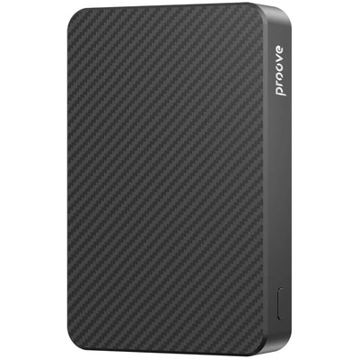 Універсальна мобільна батарея Proove Carbon Slim 22.5W 10000mAh Black (PBCS22110001) Зображення