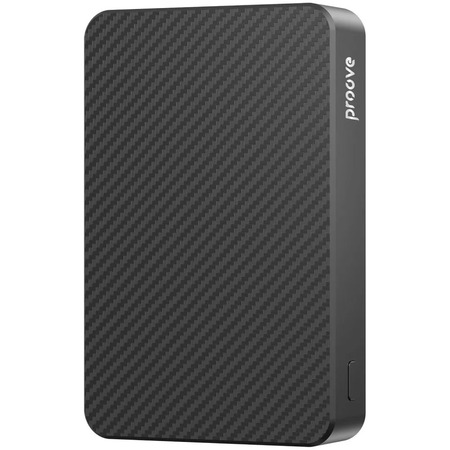 Універсальна мобільна батарея Proove Carbon Slim 22.5W 10000mAh Black (PBCS22110001) Зображення