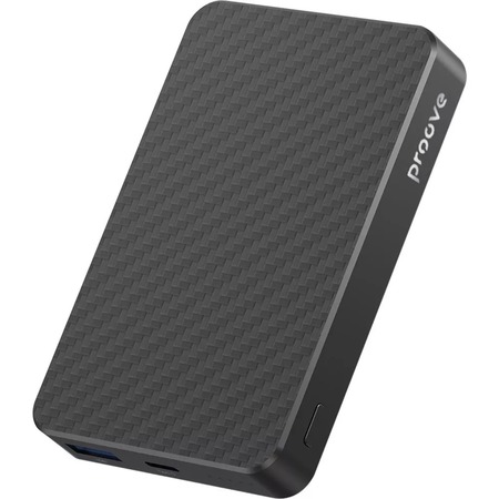 Універсальна мобільна батарея Proove Carbon Slim 22.5W 10000mAh Black (PBCS22110001) Зображення