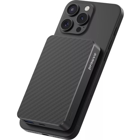 Універсальна мобільна батарея Proove Carbon Slim 22.5W 10000mAh Black (PBCS22110001) Зображення