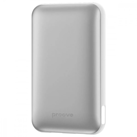 Універсальна мобільна батарея Proove Vibe Energy Plus 22.5W 10000mAh Silver/White (PBVE15012206) Зображення