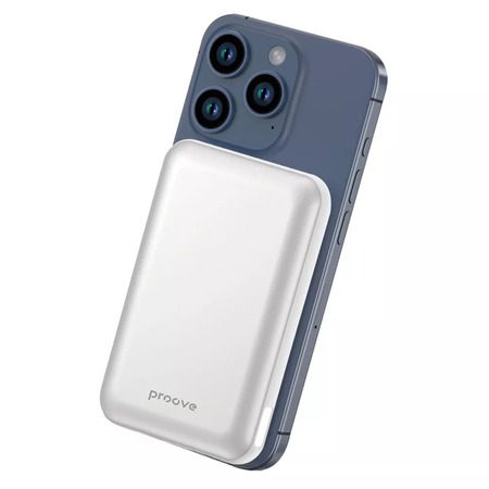 Універсальна мобільна батарея Proove Vibe Energy Plus 22.5W 10000mAh Silver/White (PBVE15012206) Зображення
