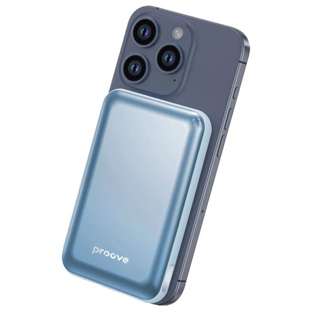 Універсальна мобільна батарея Proove Vibe Energy Plus 22.5W 10000mAh Sky Blue (PBVE15012208) Зображення