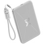 Універсальна мобільна батарея Proove X-Core 20W 5000mAh Silver/White (PNXC20010006) Зображення