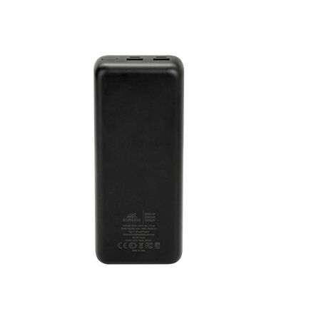 Універсальна мобільна батарея Rivacase Rivapower 30000mAh Black (VA1080) Зображення