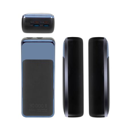 Універсальна мобільна батарея Rivacase Rivapower 30000mAh Black (VA1080) Зображення