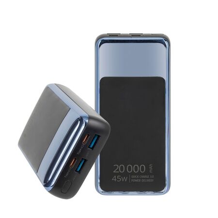 Універсальна мобільна батарея Rivacase Rivapower 20000mAh Black (VA1075) Зображення