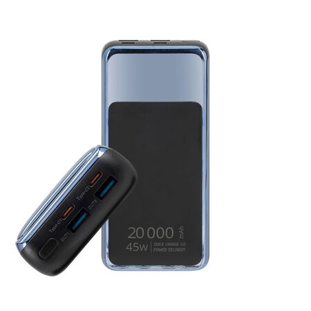 Універсальна мобільна батарея Rivacase Rivapower 20000mAh Black (VA1075) Зображення