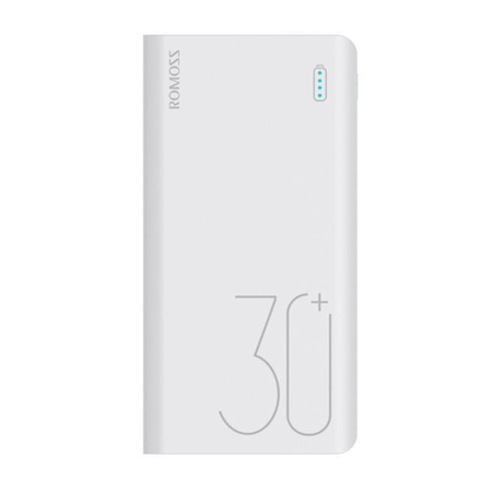 Універсальна мобільна батарея Romoss Sense8+ 30000mAh White (PHP30-401-02) Зображення