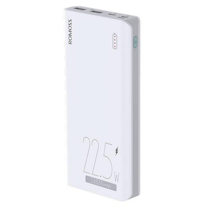 Універсальна мобільна батарея Romoss Sense6F 20000mAh 22.5W White (PPH80-611-1121H) Зображення