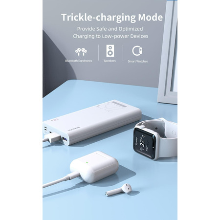 Універсальна мобільна батарея Romoss Sense6F 20000mAh 22.5W White (PPH80-611-1121H) Зображення