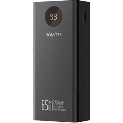 Універсальна мобільна батарея Romoss PEA27S Pro 27000mAh 65W Black (PEA27-282-2111H) Зображення
