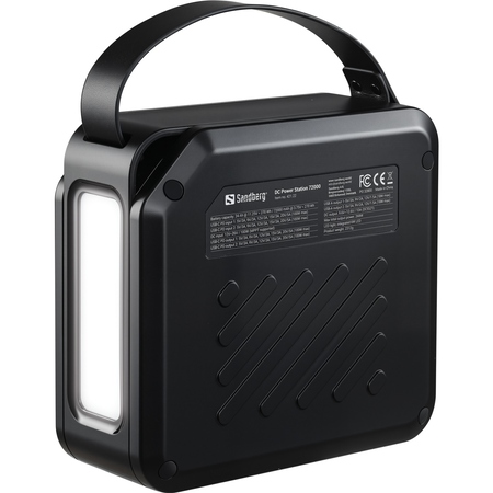 Універсальна мобільна батарея Sandberg DC Power Station 72000mAh Black (421-22) Зображення