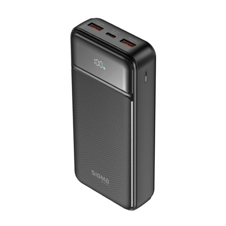 Універсальна мобільна батарея Sigma mobile X-Power SI20A4QL 20000mAh Black (4827798799710) Зображення