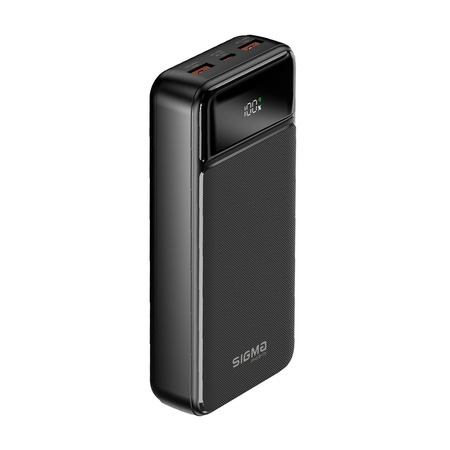 Універсальна мобільна батарея Sigma mobile X-Power SI20A4QL 20000mAh Black (4827798799710) Зображення